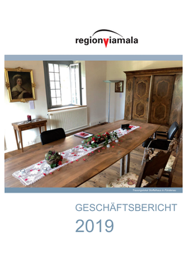 Geschäftsbericht 2019 Region Viamala