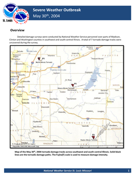 Severe Weather Outbreak May 30Th, 2004