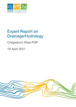 Expert Report on Drainage/Hydrology Craigieburn West PSP