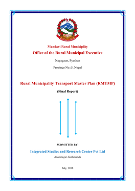 Office of the Rural Municipal Executive