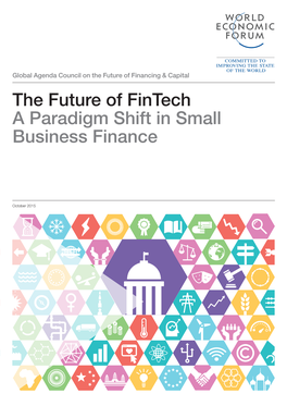 The Future of Fintech a Paradigm Shift in Small Business Finance