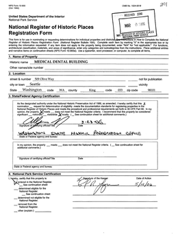 National Register of Historic Places Registration Form