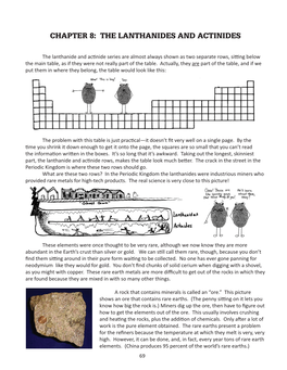 Chapter 8: the Lanthanides and Actinides