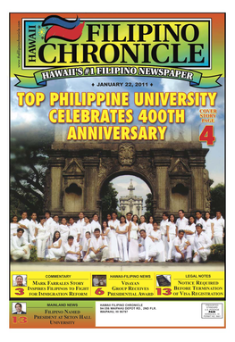 January 22, 2011 � Hawaii Filipino Chronicle � 1