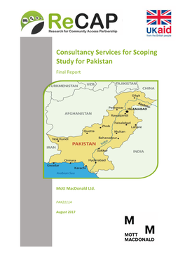 Recap Pakistan Scoping Study