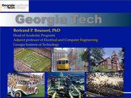 Georgia Tech Bertrand P