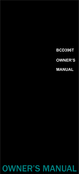 Owner's Manual