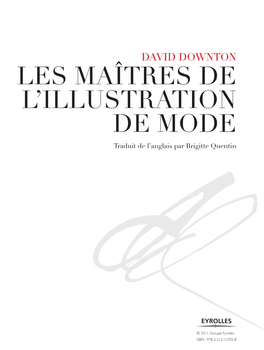 Les Maîtres De L'illustration De Mode