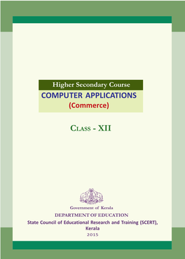 Computer Applications Commerce