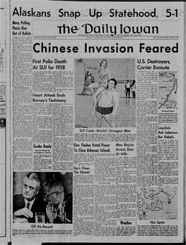 Daily Iowan (Iowa City, Iowa), 1958-08-28