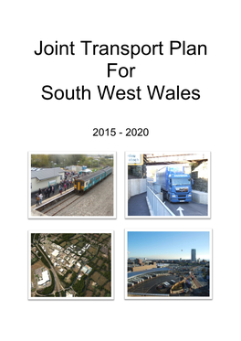 Joint Local Transport Plan for South West Wales