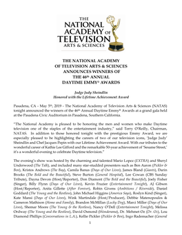 The National Academy of Television Arts & Sciences