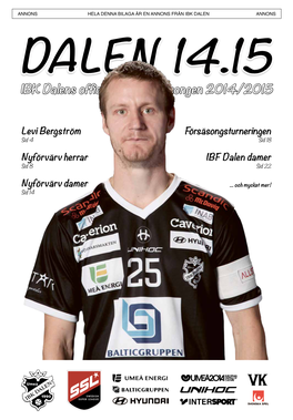 IBK Dalens Officiella Tidning Säsongen 2014/2015