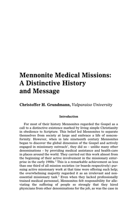 Journal of Mennonite Studies 34 (2016)