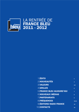 France Bleu 2011 - 2012