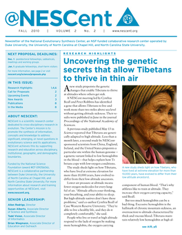 Uncovering the Genetic Secrets That Allow Tibetans to Thrive in Thin