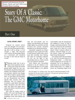 The GMC Motorhome Story of a Classic