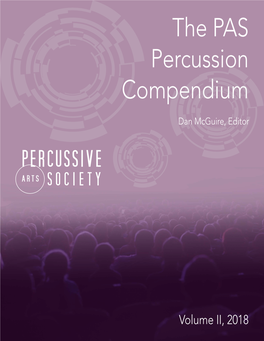 The PAS Percussion Compendium
