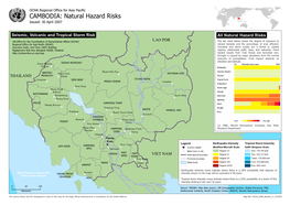 CAMBODIA: Natural Hazard Risks Issued: 30 April 2007