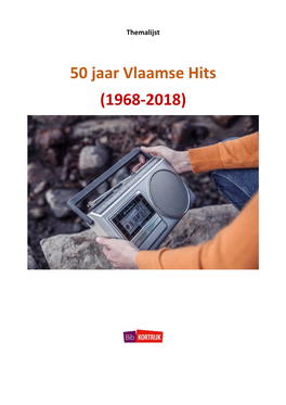 50 Jaar Vlaamse Hits (1968-2018)
