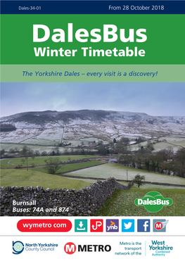 Dalesbus Winter Timetable