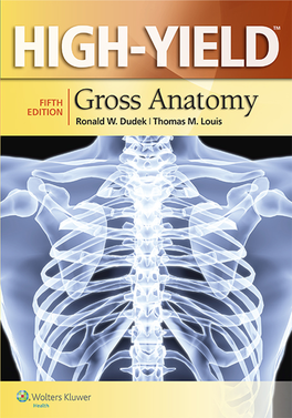 High-Yield Gross Anatomy / Ronald W