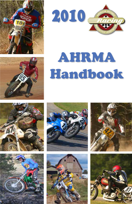 AHRMA Handbook Handbook