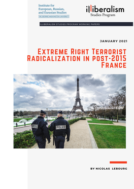 Extreme Right Terrorist Radicalization in Post-2015 France