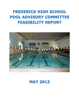 Report-Fhs Pool Committee Final 06.18.13