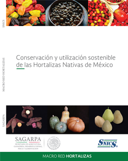 Conservación Y Utilización Sostenible De Las Hortalizas Nativas De México