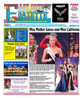 Miss Mother Goose Now Miss California Local