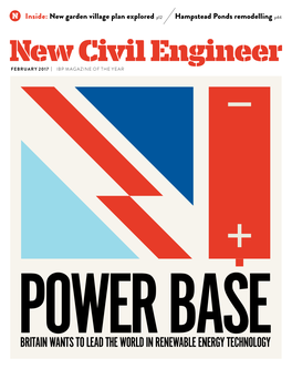 New Civil Engineer FEBRUARY 2017 | IBP MAGAZINE of the YEAR