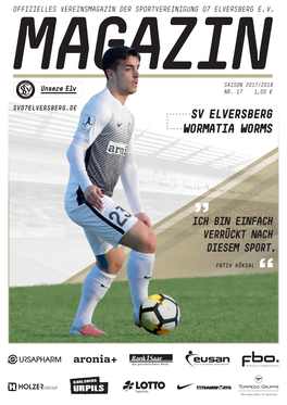 SV ELVERSBERG – Wormatia Worms 27.04.18