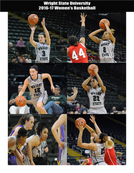 Wright State University 2016-17 Women's Basketball