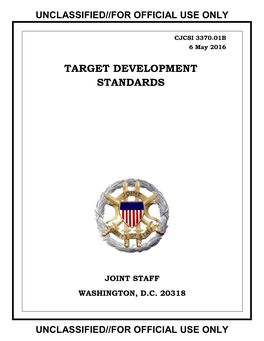 Target Development Standards