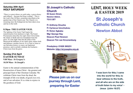 Lent Brochure 2019