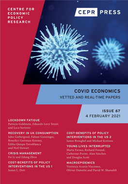 Lockdown Fatigue: the Diminishing Effects of Quarantines on the Spread of COVID-19 1 Patricio Goldstein, Eduardo Levy Yeyati and Luca Sartorio