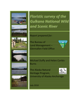 Floristic Survey of the Gulkana National Wild and Scenic River