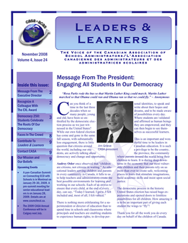 Leaders & Learners, Volume 4 Issue 24