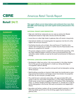 Americas Retail Trends Report