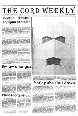 The Cord Weekly (October 6, 1988)