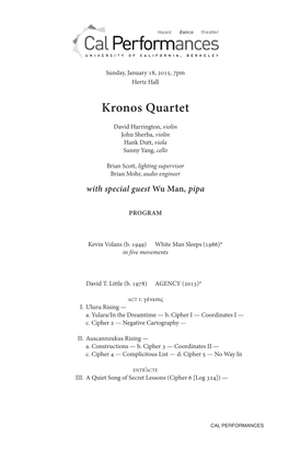 Kronos Quartet