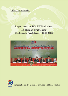Reports on the ICAPP Workshop on Human Trafficking