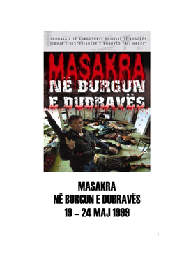 Masakra Në Burgun E Dubravës 19 – 24 Maj 1999