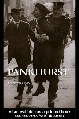 EMMELINE PANKHURST WOMEN’S and GENDER HISTORY Edited by June Purvis