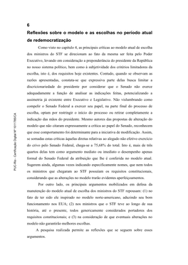 6 Reflexões Sobre O Modelo E As Escolhas No Período Atual De Redemocratização