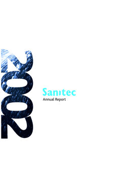 Sanitec Annual Report 2002