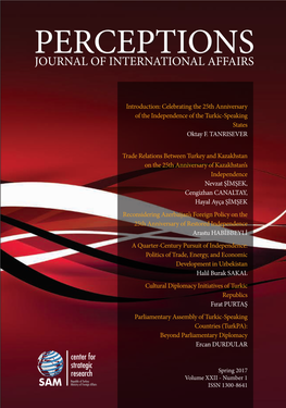 Perceptionsjournal of International Affairs