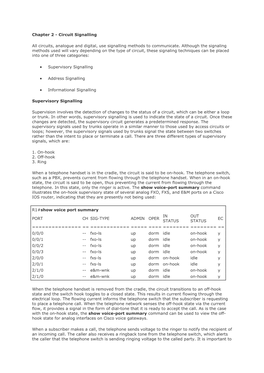 Chapter 2 - Circuit Signalling