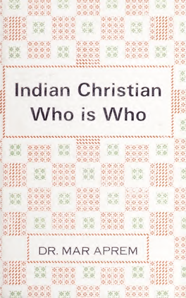 INDIAN CHRISTIAN WHO IS WHO - Pages 210, 1983